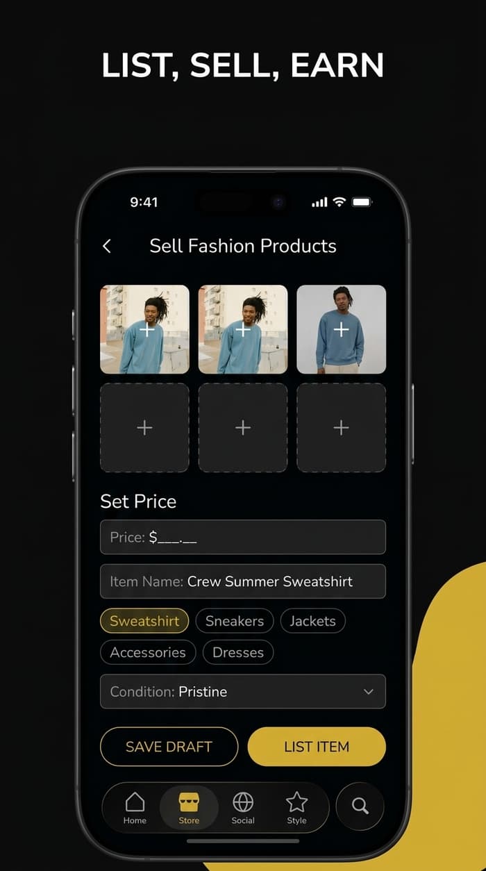 List, sell and earn from fashion products on Tuwanx