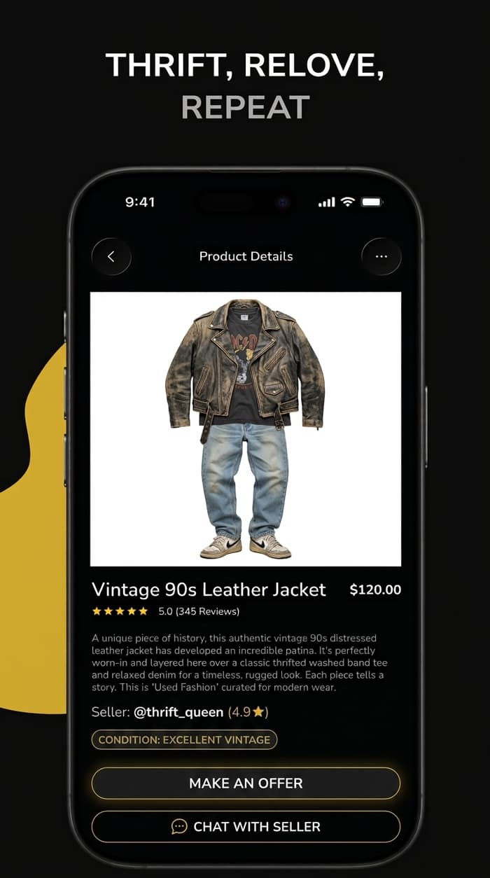 Thrift and shop pre-loved used fashion on Tuwanx